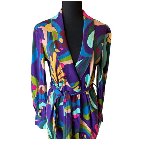 Inc International Mar Full Bloom Long Duster / Belted Jacket (NWT) - Picture 4 of 8